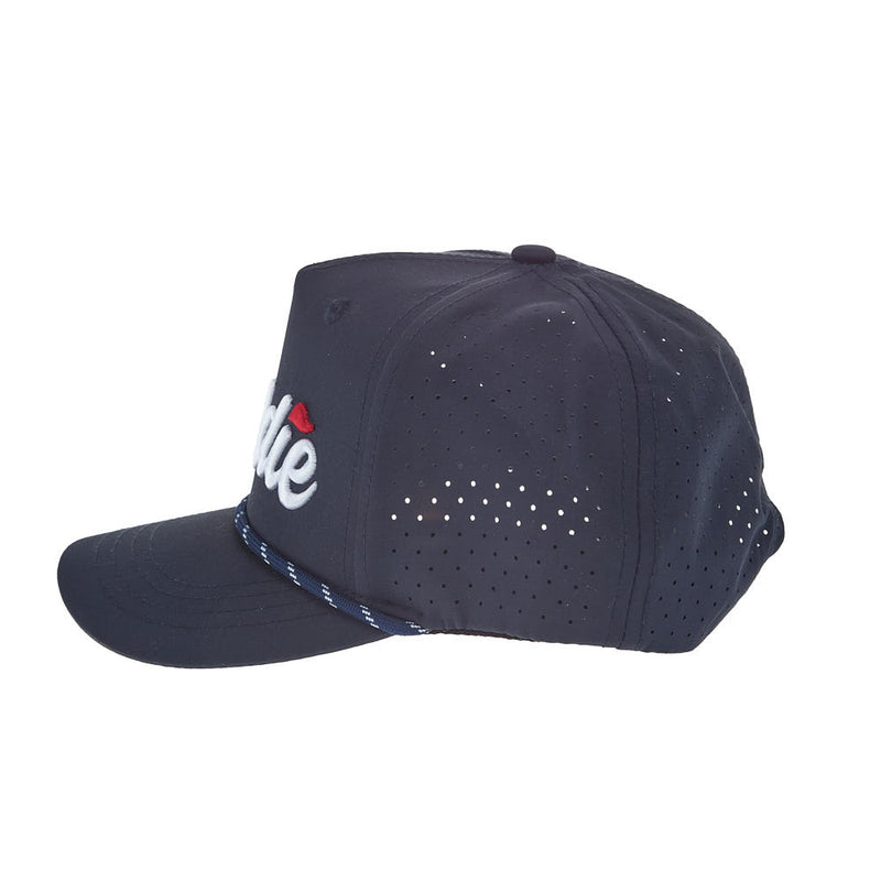 Fieldstone Caddie Boy's Navy & White Performance Cap