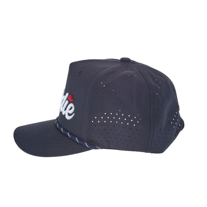 Fieldstone Caddie Boy's Navy & White Performance Cap
