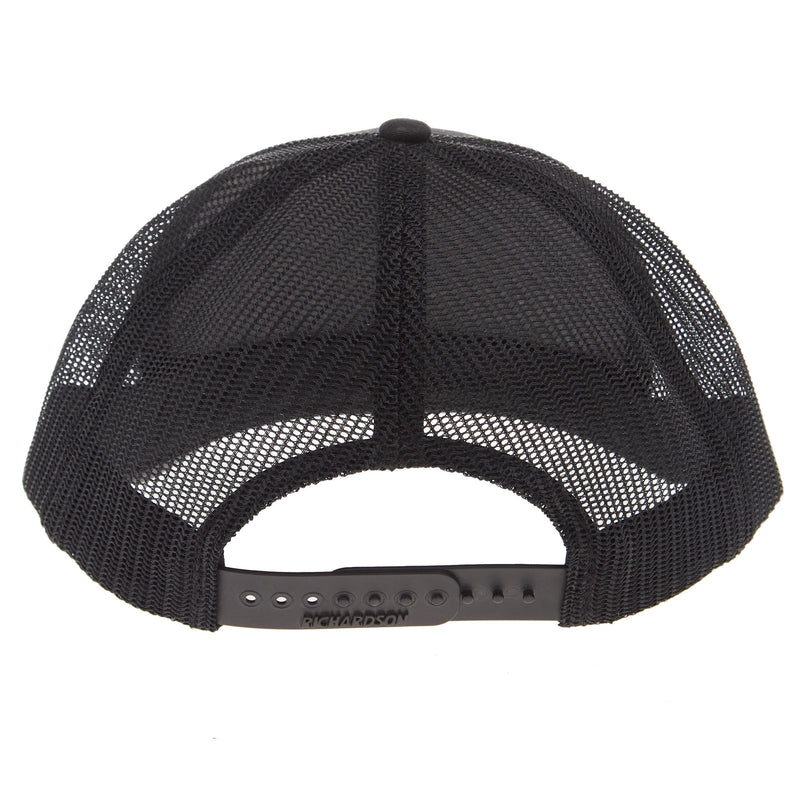 Haychix Floral Leather Patch Black Cap