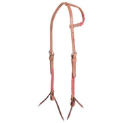 Martin Saddlery 5/8in Laced Harness Leather Single Ear Headstall