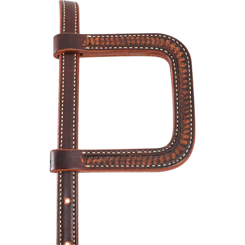 Martin Saddlery Weathered Antique Signle Ear Headstall with Latigo Ties