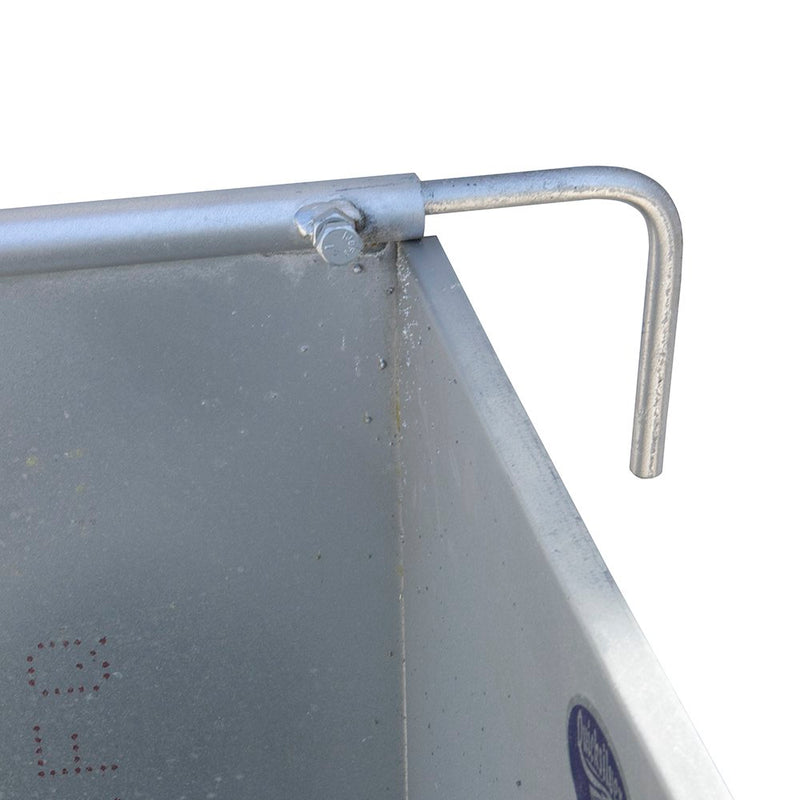 Quicksilver Flatback Hanging Feeder Galvanized