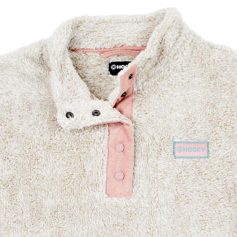 Hooey Women's Tan Heather Fleece Pullover