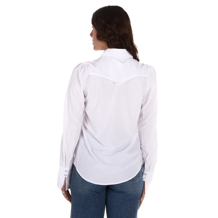 Howdy Hanny Women's Performance White Shirt