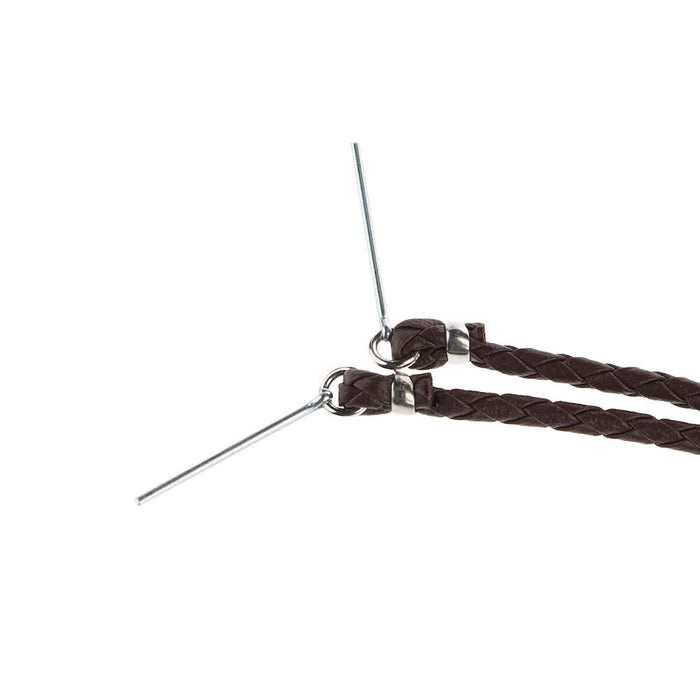 Austin Accent Inc. Brown Leather Stampede String