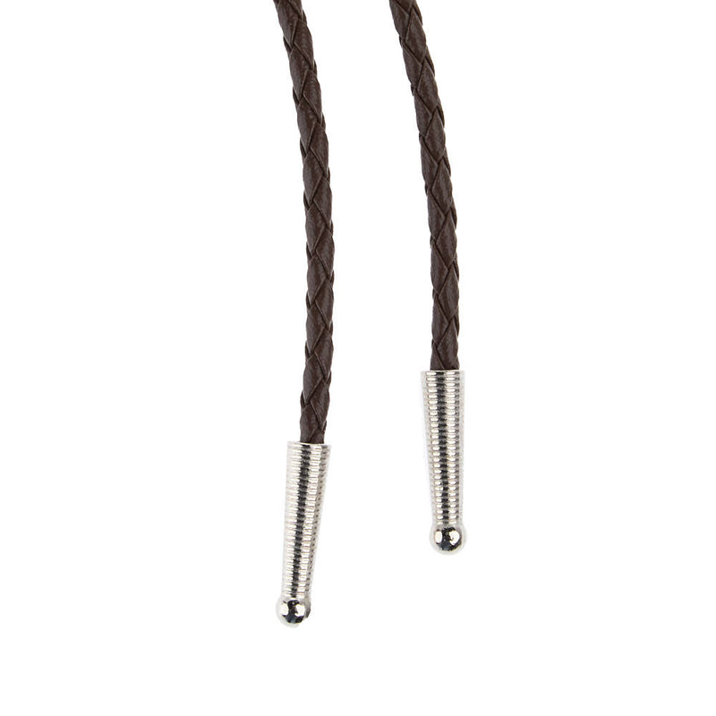Austin Accent Inc. Brown Leather Stampede String