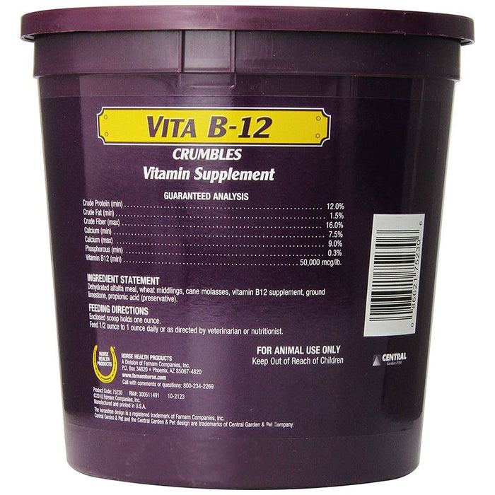 Horse Health Product Horse Health Products Vita B12 Crumbles 2.5lb