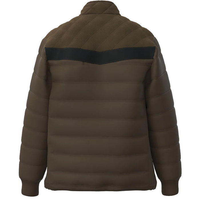 Hooey Men's Brown Puffer Jacket