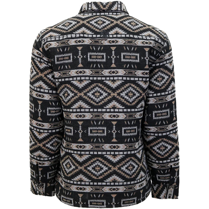 Hooey Mens Durango Black Shacket