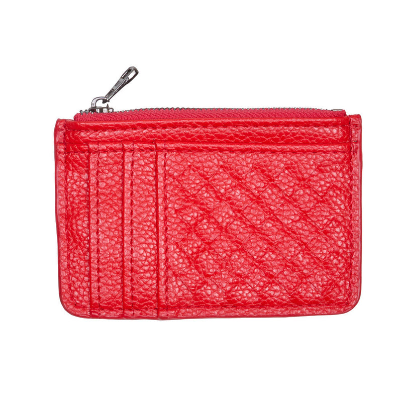 NRS Red Woven Card Holder