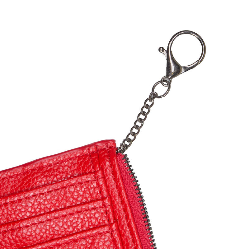 NRS Red Woven Card Holder
