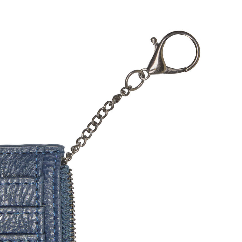NRS Navy Woven Card Holder