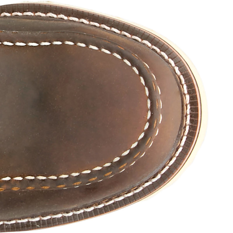 Justin Boot Company Men's Akron Hickory 6in Waterproof Steel Moc Toe Work Boot