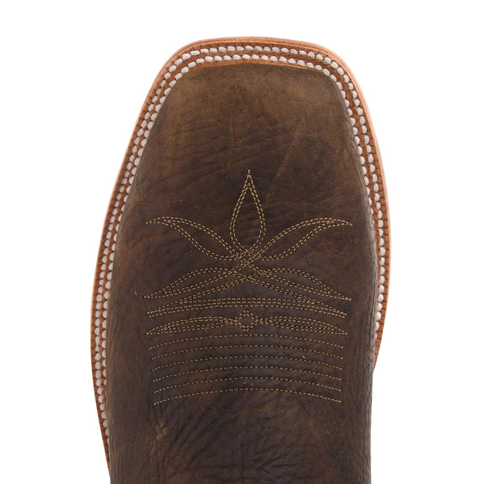 Hyer Boots Men's Kincaid Tobacco Shrunken Shoulder Vamp 13in Marble Tan Cowhide Top