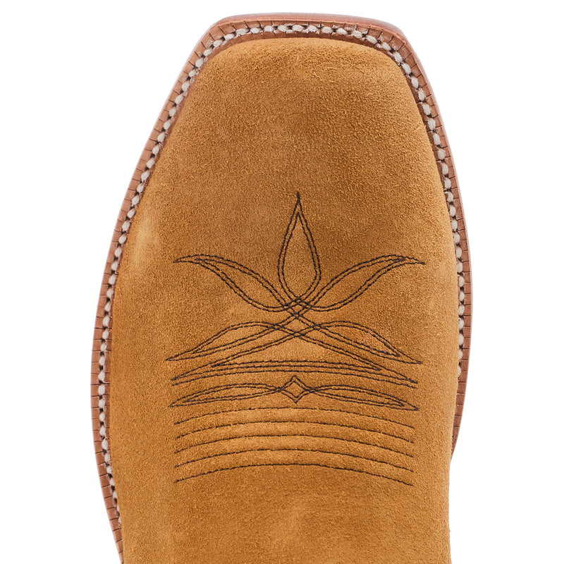 Hyer Boots Men`s Spearville 13In Tangerine Vintage Goat Top Cowboy Boot