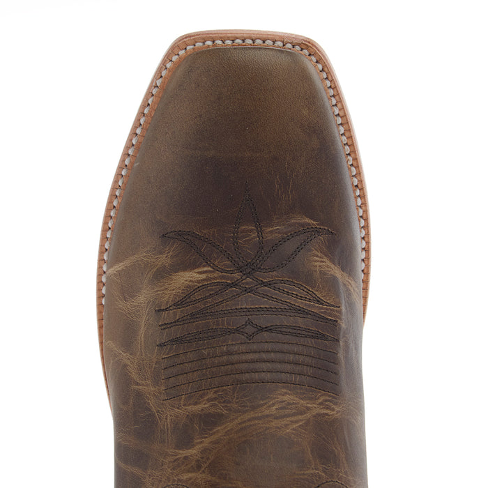 Hyer Boots Men`s Stafford Tan Crazy Vamp 13In Chocolate Top Boot