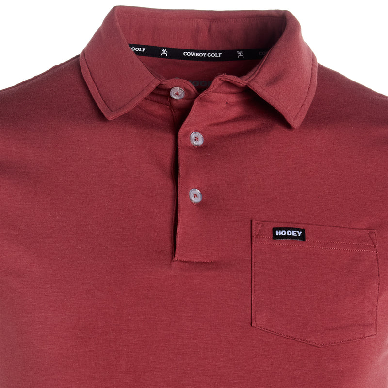 Hooey Men's Orange Polo Shirt