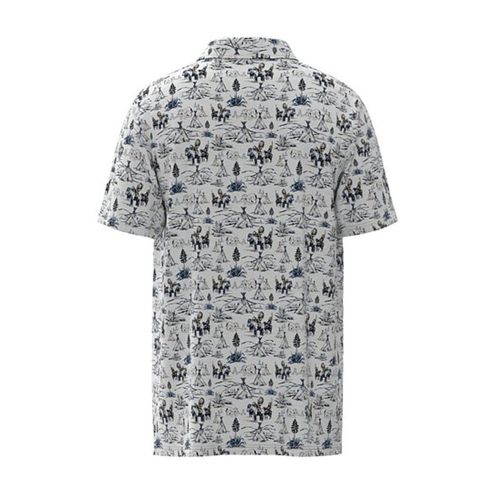 Hooey Mens Cowboy Golf Weekender Polo