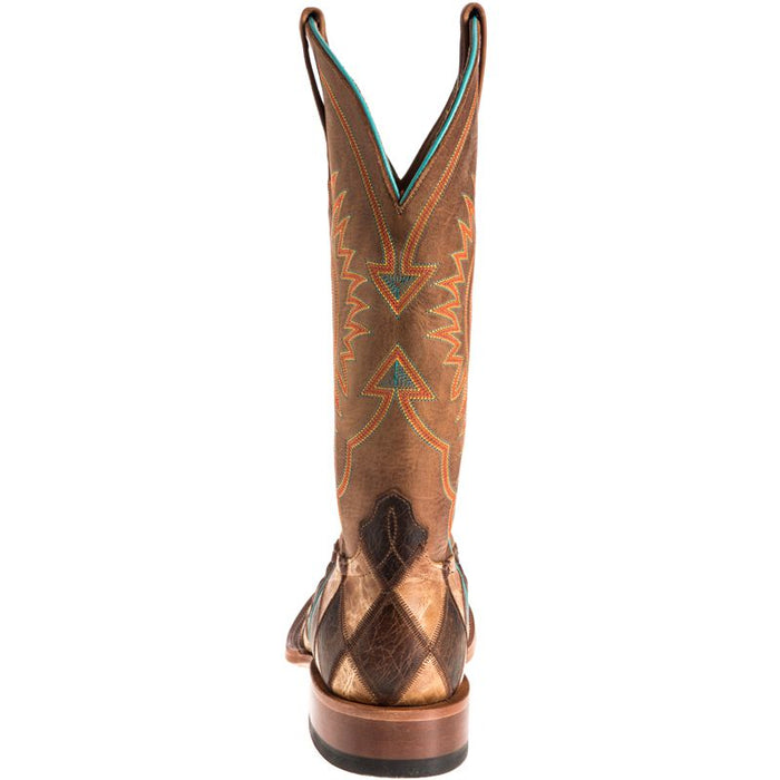 Horsepower Boots Men's Crazy Train Patchwork Cowboy Boots
