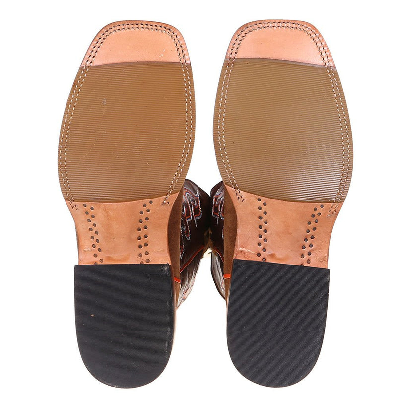 Horse Power Men's Camel Growler Roughout 13in. Chocolate Crush Top Boot