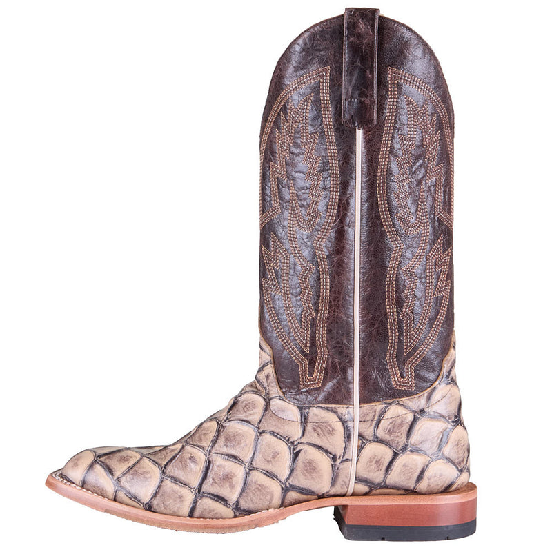 Horse Power Boots Men's Orix Filet Fo Fish Vamp 13in Cognac Brussels Top
