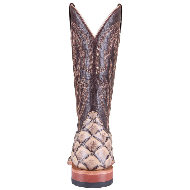 Horse Power Boots Men's Orix Filet Fo Fish Vamp 13in Cognac Brussels Top