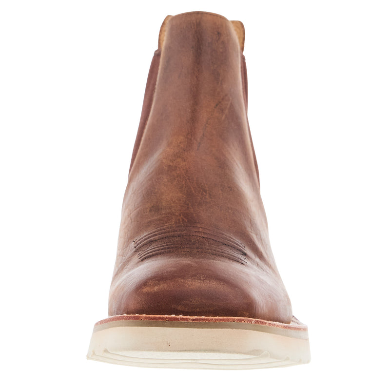 Horse Power Boots Men`s Distressed Bison 6In Swedge Casual
