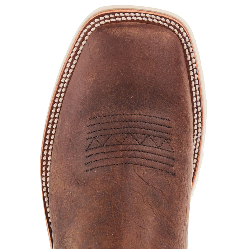 Horse Power Boots Men`s Distressed Bison 6In Swedge Casual