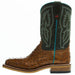 Horsepower Boots Men's Honey Impostrich Print 12 In Top Steel Toe Work Boot