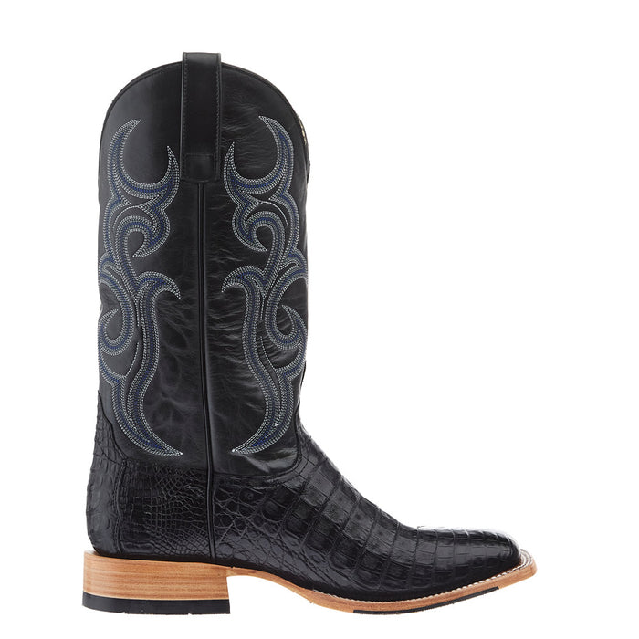 Horsepower Men's Hand Black Caiman 13in Top