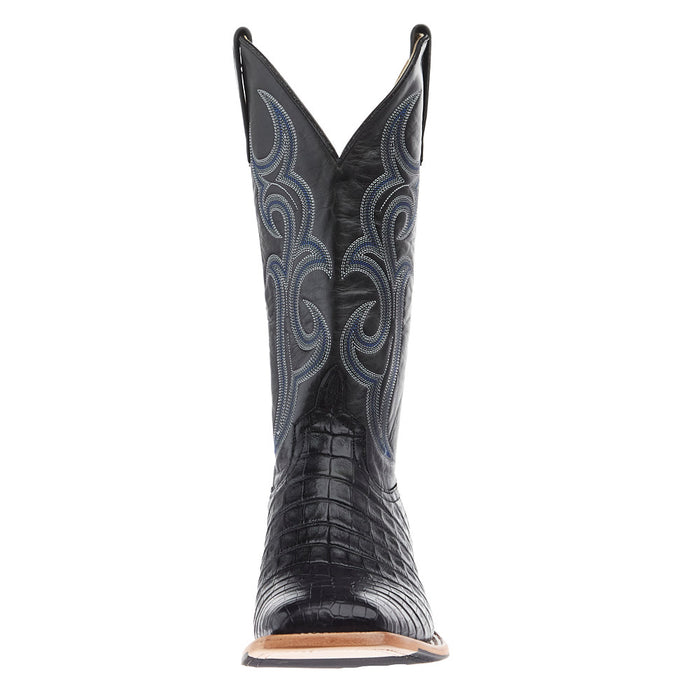 Horsepower Men's Hand Black Caiman 13in Top