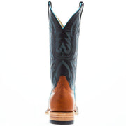 Horsepower Boots Mens Top Hand Cognac Smooth Ostrich Square Toe Boot