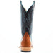 Horsepower Boots Mens Top Hand Cognac Smooth Ostrich Square Toe Boot