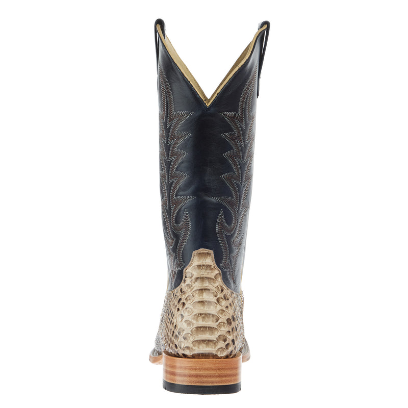 Horse Power Boots Boots Collection Men's Mink Snake 13In Blue Jeans Texas Top Boots