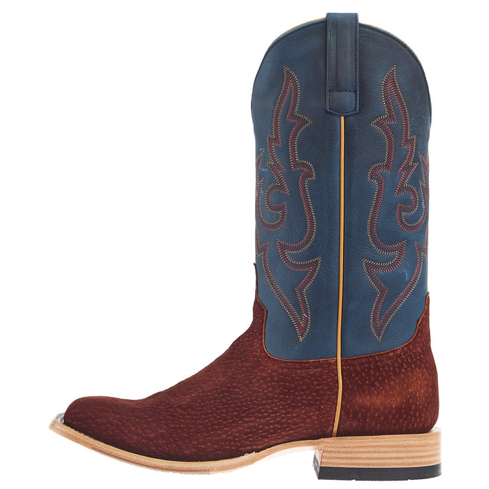 Horse Power Top Hand Men`s Rust Carpincho Vamp 13in Atlantic Old Soul Top Boot