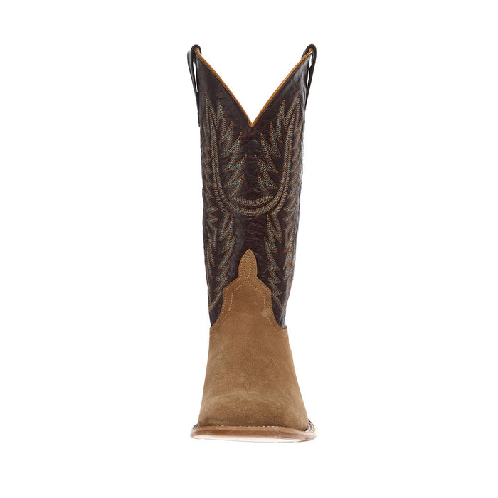 Horse Power Top Hand Men's Tan Crazy Roughout Vamp 13in Bone Explosion Top