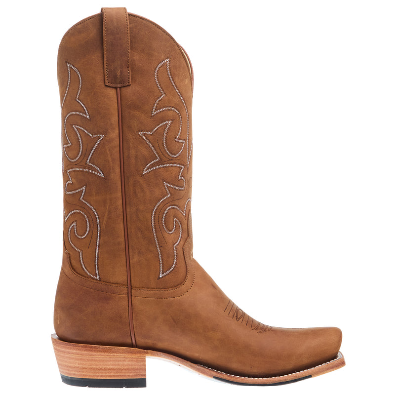 Horsepower Boots Men`s Marlboro Crazyhorse Vamp 13 In Top Cowboy Boot