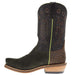Horsepower Boots Top Hand Men's Military Green Suede 13in Black Flynn Top