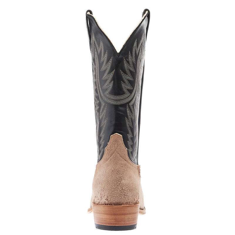 Horse Power Top Hand Men`s Tan Vintage Smooth Ostrich Reversed Vamp 13In Top