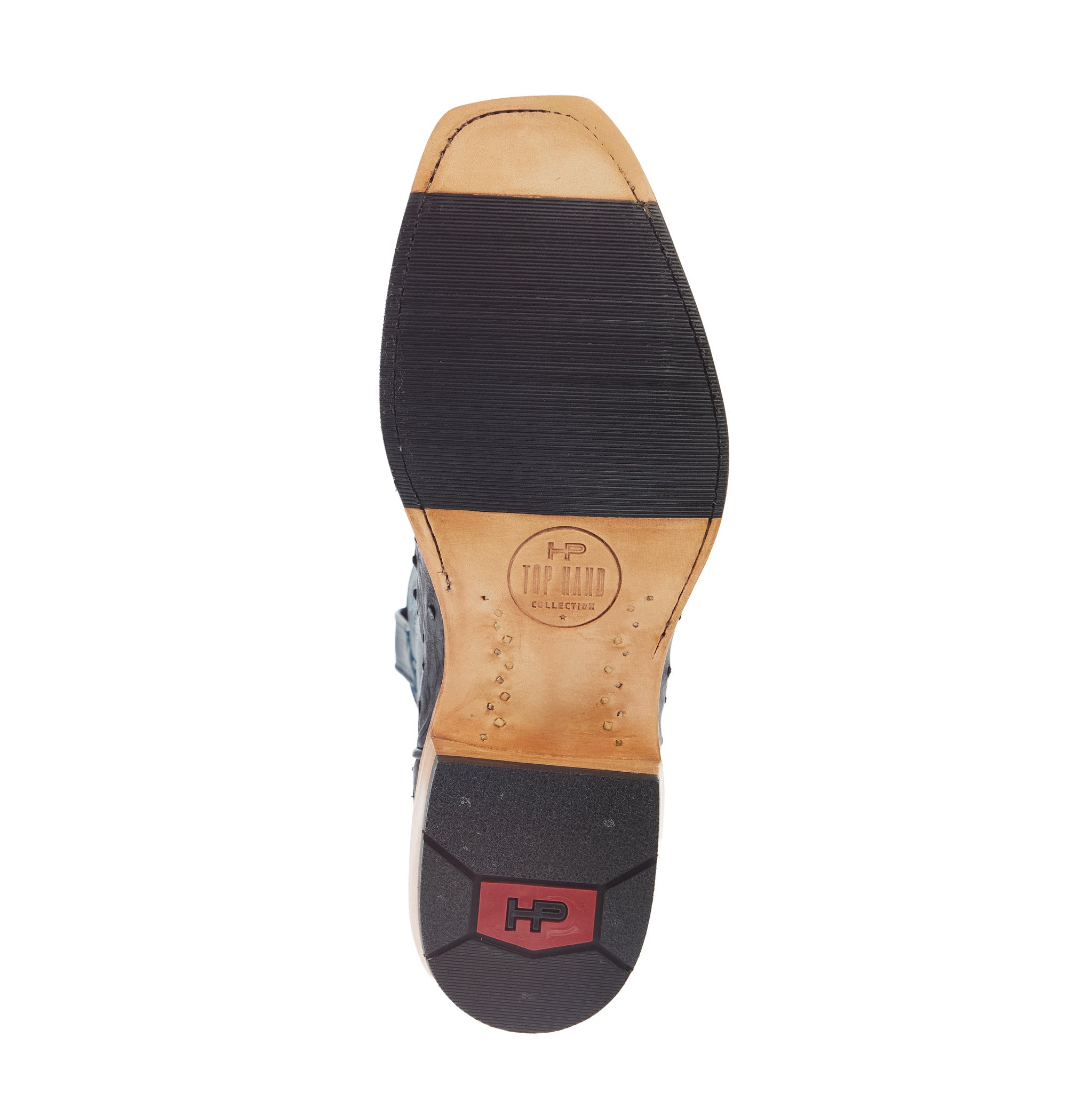 Horse Power Top Hand Men`s Black Full Quill Ostrich 13In Azure New Orl