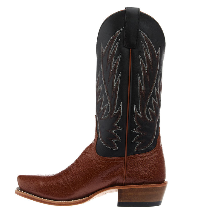 Horse Power Boots Men's Honey Bullfight Shoulder Vamp 13in Black Full Grain Top