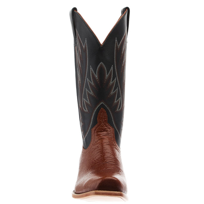 Horse Power Boots Men's Honey Bullfight Shoulder Vamp 13in Black Full Grain Top