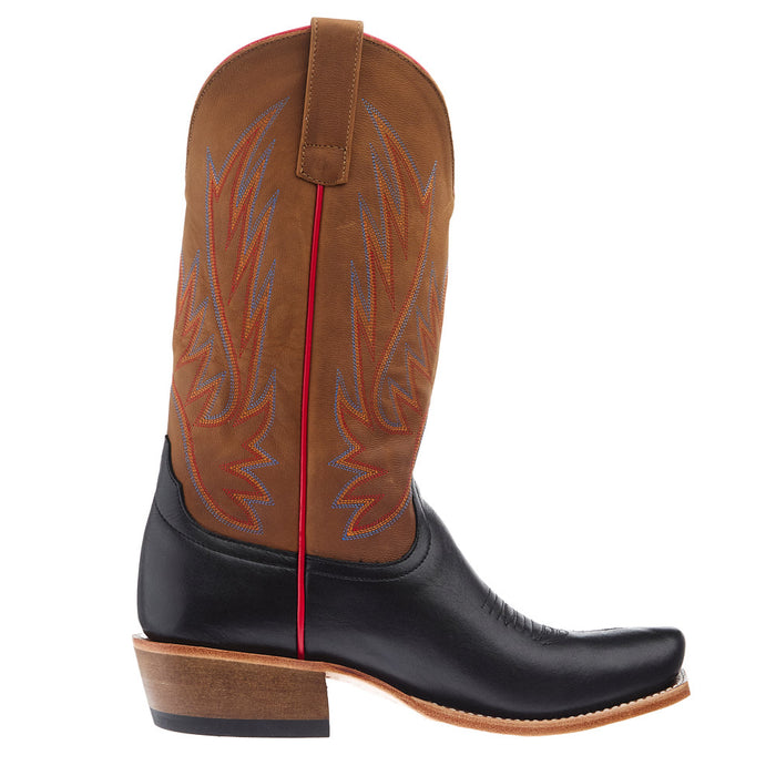 Horse Power Boots Men's Black Full Grain Vamp 13in Copper Mad Cat Top