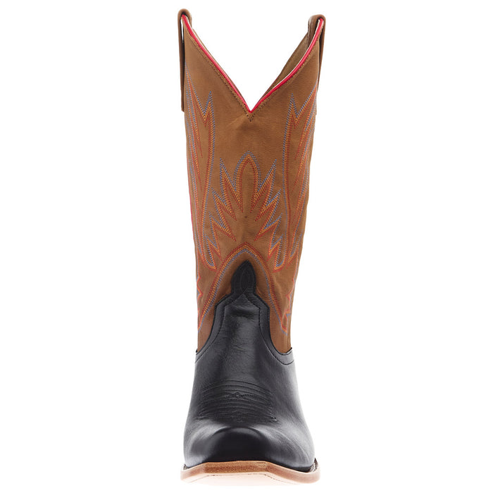 Horse Power Boots Men's Black Full Grain Vamp 13in Copper Mad Cat Top
