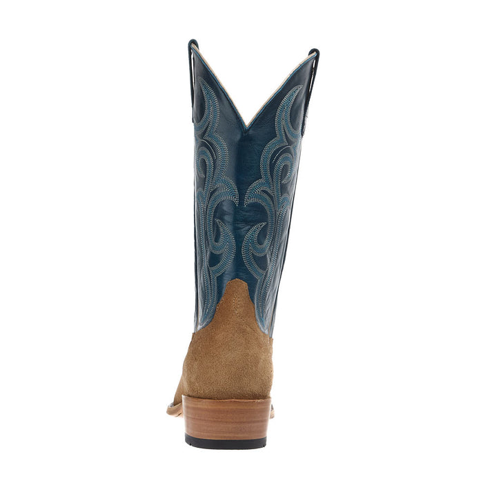 Horse Power Top Hand Men's Tan Crazy Roughout Vamp 13in Azure New Orleans Top