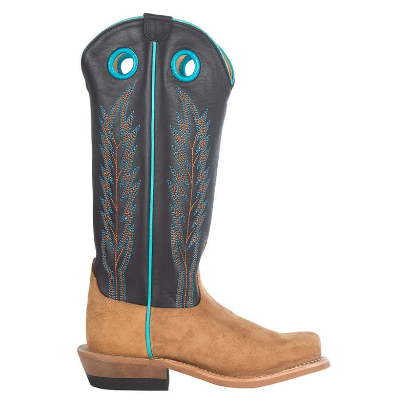 Horsepower Boots Kids Sawdust Roughout Cutter Toe Cowboy Boots