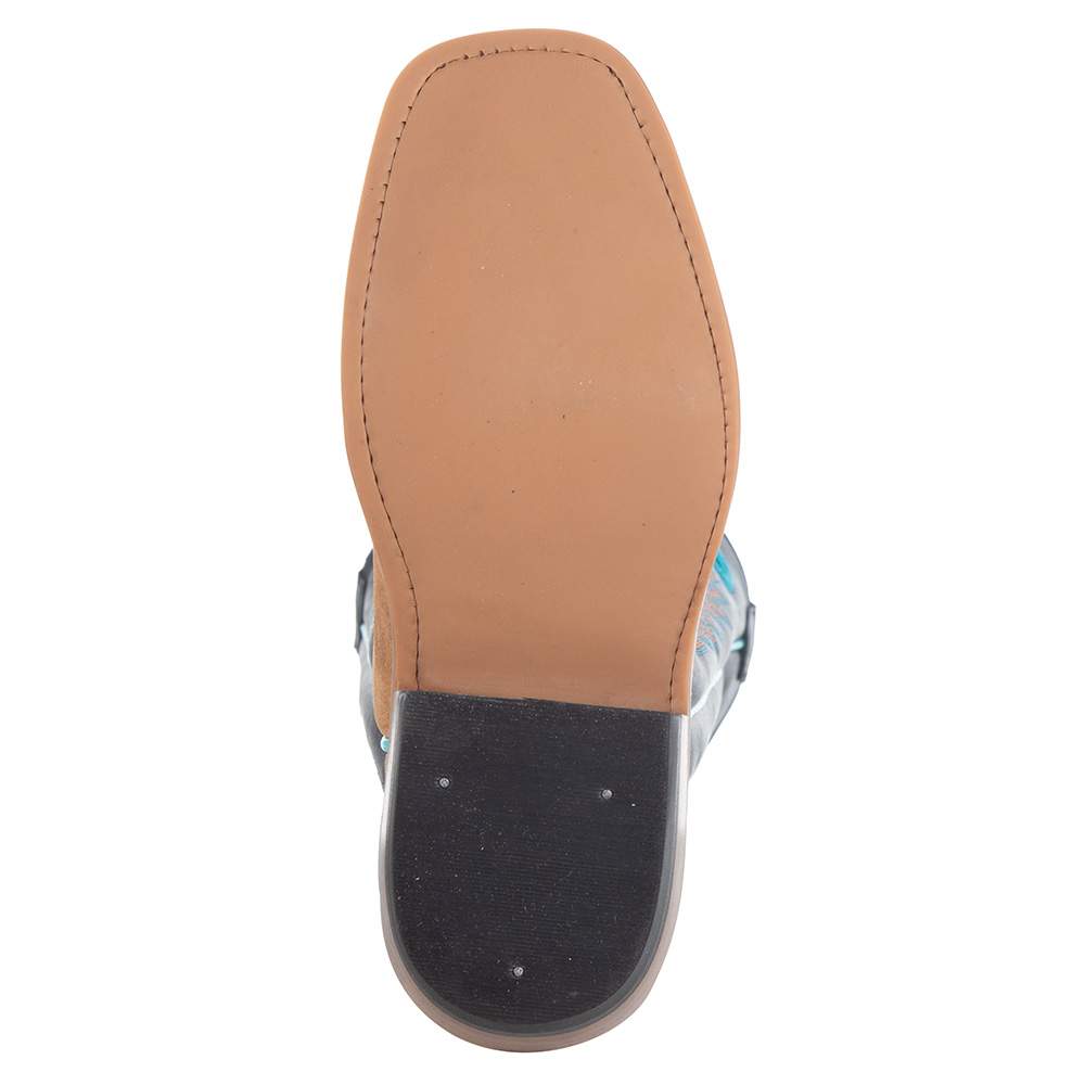Horsepower Boots Kids Sawdust Roughout Cutter Toe Cowboy Boots — NRS
