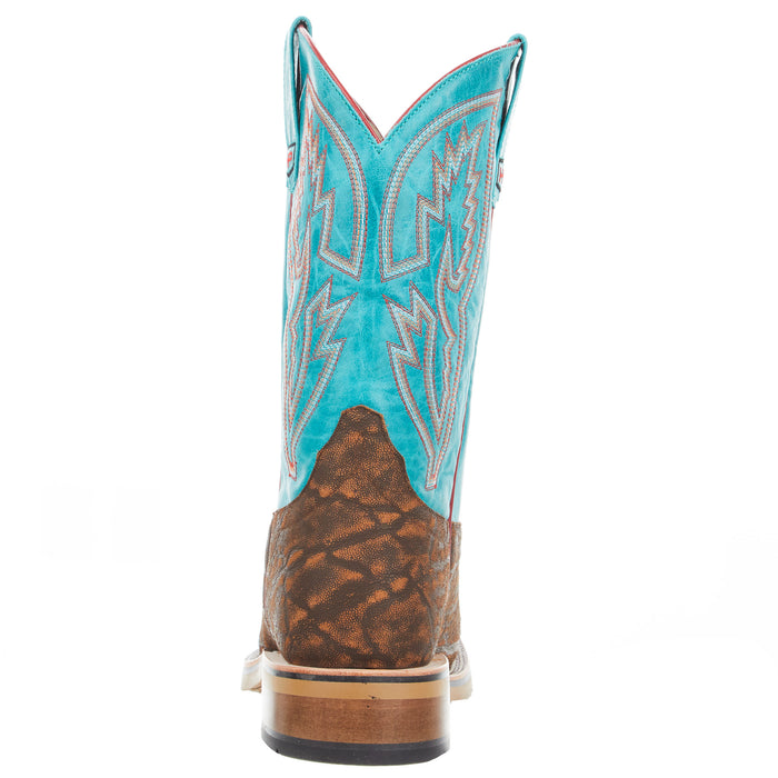 Horse Power Boots Men's Cognac Eleprint 12 In Top Soft Toe Work Boot
