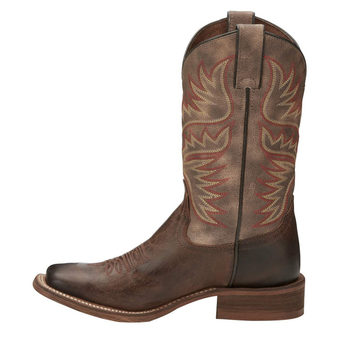 Nocona Boot Company Women's Hero Sierra Antiqued Brown Cowgirl Boot