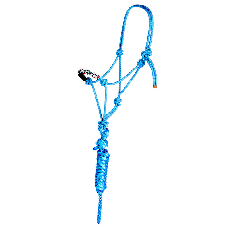 Professionals Choice Beaded Rope Halter/10ft Lead